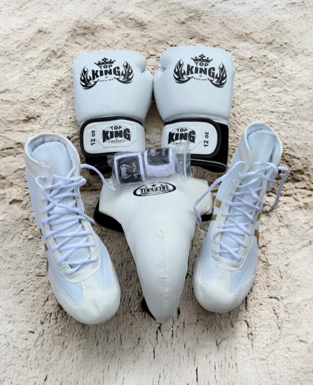 Top King Complete Boxing Set – White